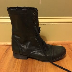 Steve Madden combat boots